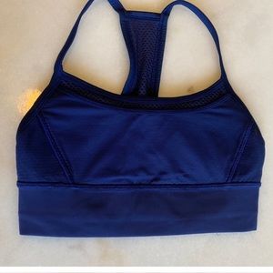 Lululemon navy sports bra size 4